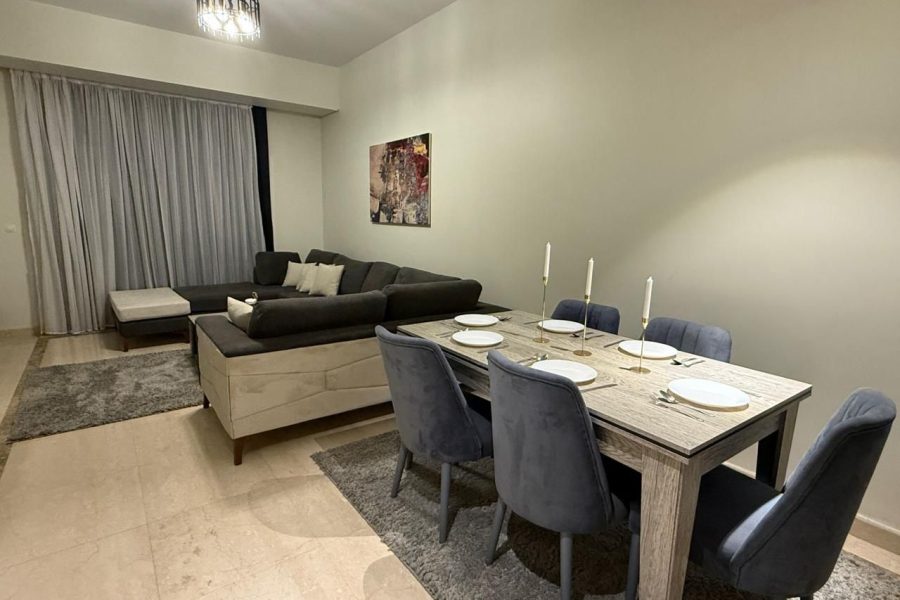 Modern 1-Bedroom Apartment with Private Garden in Mivida Compound